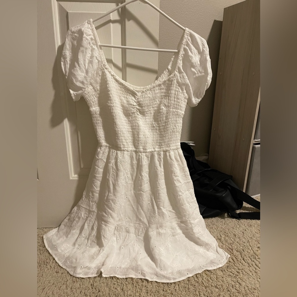 Hollister White Dress